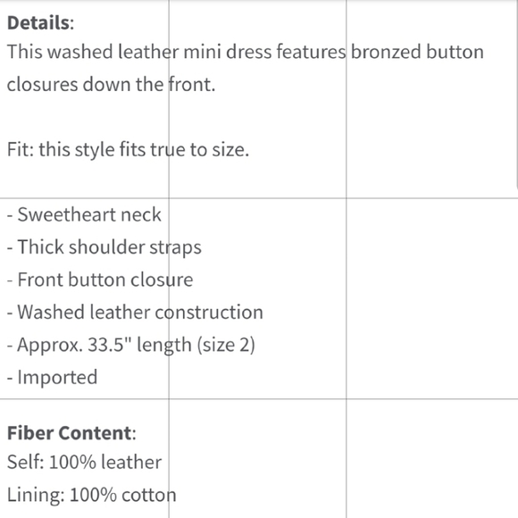 Free People yellow Gold cow Leather button Jumper Party sleeveless mini Dress - Picture 11 of 11